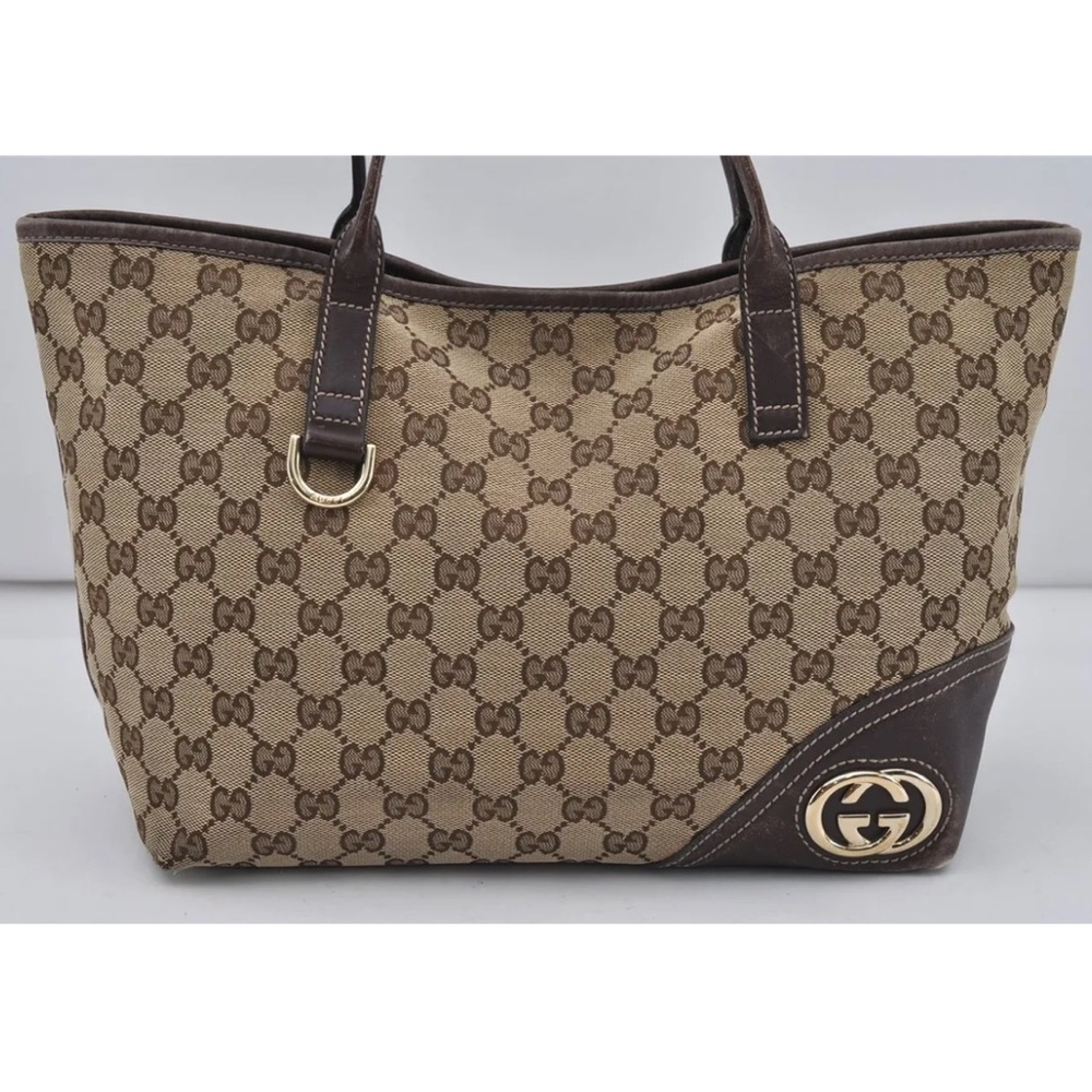 Gucci Brown and Tan Shoulder Bag - Picture 3 of 12